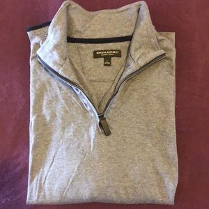 Banana Republic 1/4 Zip Luxury Touch Sz L